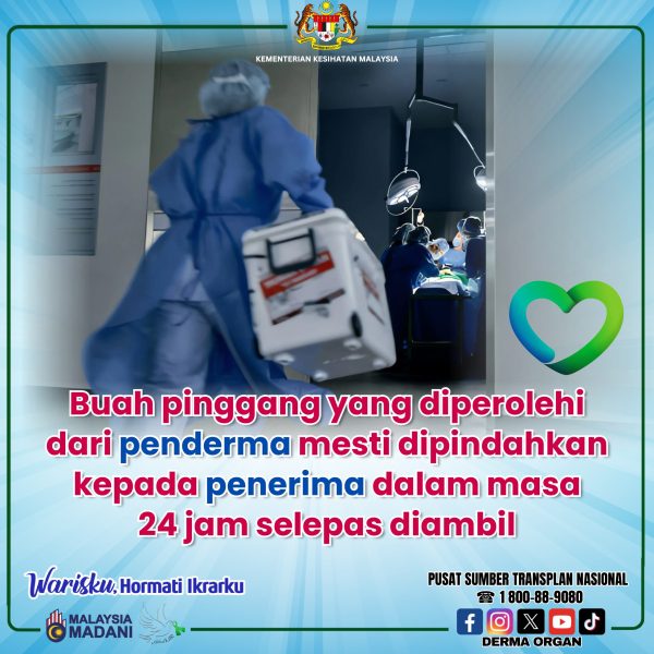 BUAH PINGGANG YANG DIPEROLEHI DARI PENDERMA